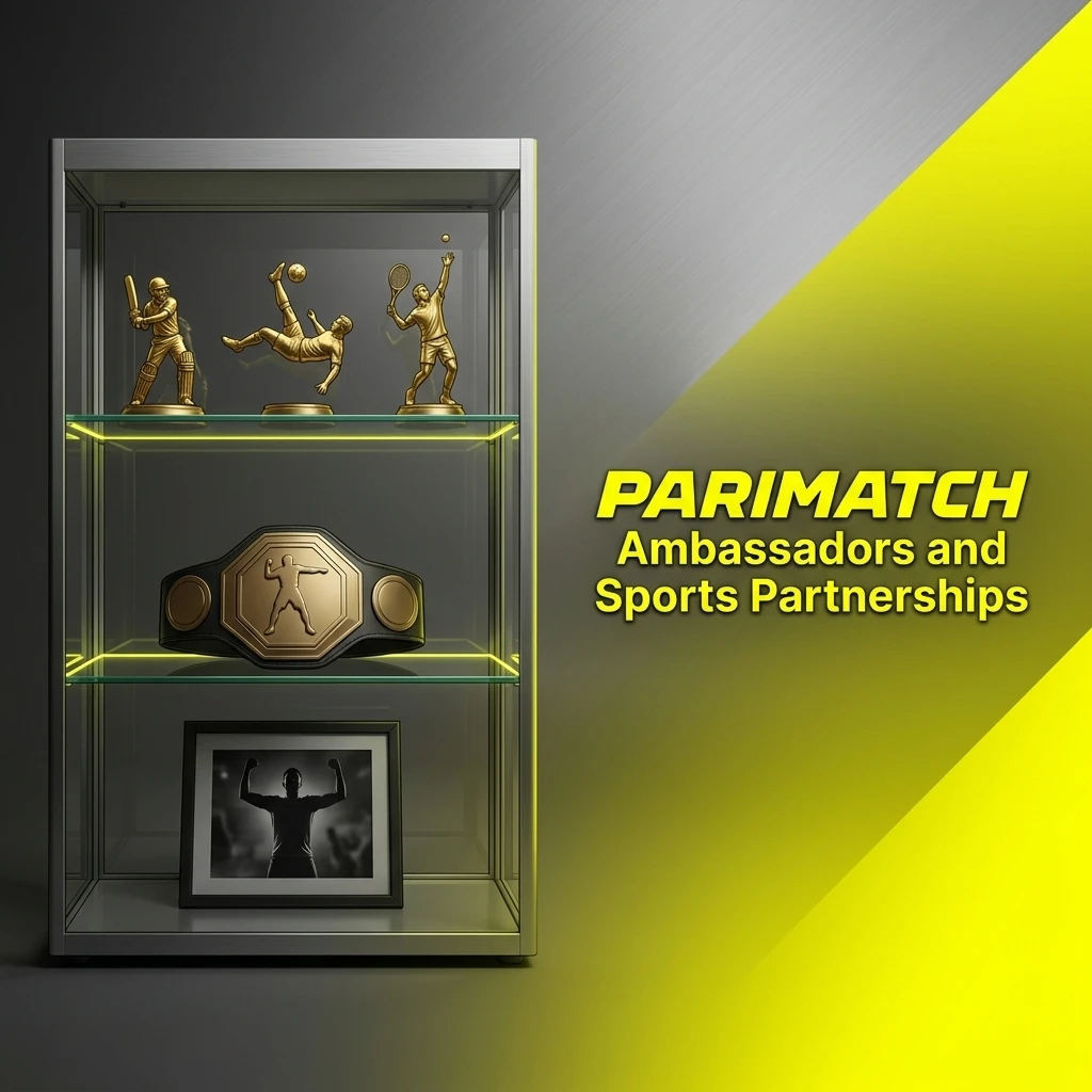 Parimatch ambassadors including Conor McGregor, Mike Tyson, Shevchenko and partnerships with UFC and FC Dynamo Kyiv